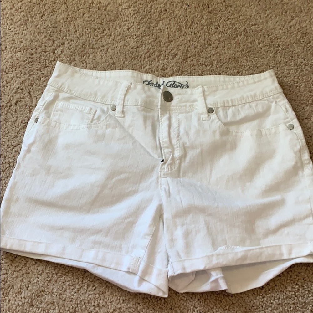 White shorts